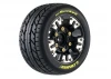 Louise RC ST-Rocket Tyres Pre Glued on 2.8 Adjustable 12mm Wheels (2)