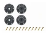 Louise RC ST-Uphill Tyres Pre Glued on 2.8 Adjustable 12mm Wheels (2)
