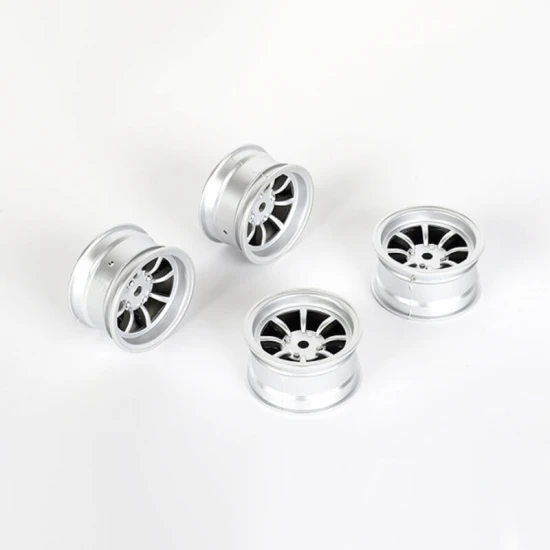 Louise RC 8 Spoke Wheel +4mm (Silver)
