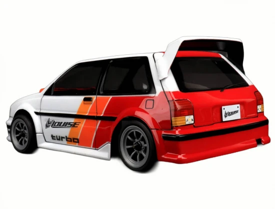 Louise RC Starlet Clear Body (225mm)