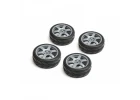 Louise RC 1:10 Road Tyres 6 Spoke Wheel-Gray/Et-0mm(4Pcs)