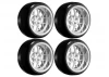 Louise RC 1:10 Drift 2 - 4 - 6 - 8mm Offset Set 15 /Matte Silver