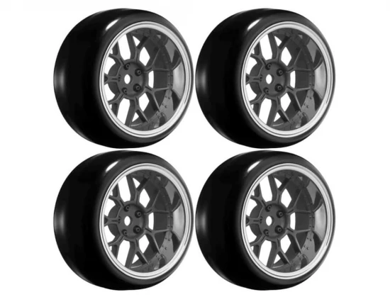 Louise RC 1:10 Drift 2 - 4 - 6 - 8mm Offset Set 15 /Matte Black