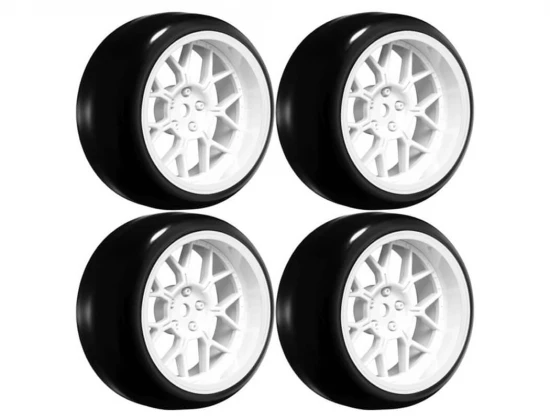 Louise RC 1:10 Drift 2 - 4 - 6 - 8mm Offset Set 15 /Gloss White
