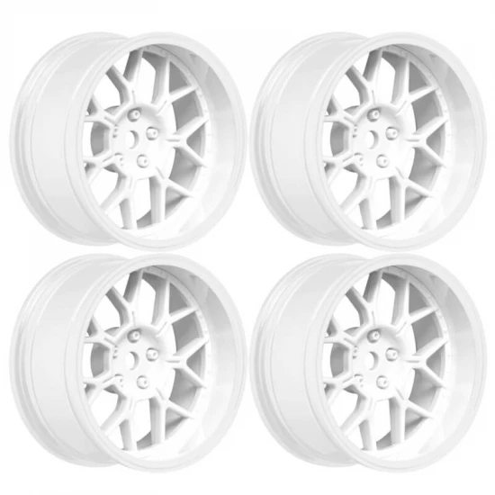 Louise RC 1:10 Drift 2 - 4 - 6 - 8mm Offset Wheels 14 /Gloss White