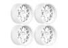 Louise RC 1:10 Drift 2 - 4 - 6 - 8mm Offset Wheels 14 /Gloss White