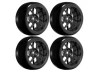 Louise RC 1:10 Drift 2 - 4 - 6 - 8mm Offset Set 15 /Gloss Black