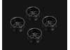 Louise RC 1:10 Drift 2 - 4 - 6 - 8mm Offset Wheels 14 /Gloss Black