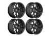 Louise RC 1:10 Drift 2 - 4 - 6 - 8mm Offset Wheels 14 /Gloss Black