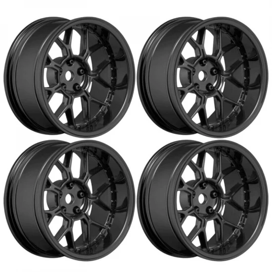 Louise RC 1:10 Drift 2 - 4 - 6 - 8mm Offset Wheels 14 /Gloss Black