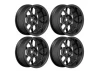 Louise RC 1:10 Drift 2 - 4 - 6 - 8mm Offset Wheels 14 /Gloss Black