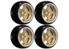 Louise RC/10 Drift 2 - 4 - 6 - 8mm Offset Set 6 S/Bronze