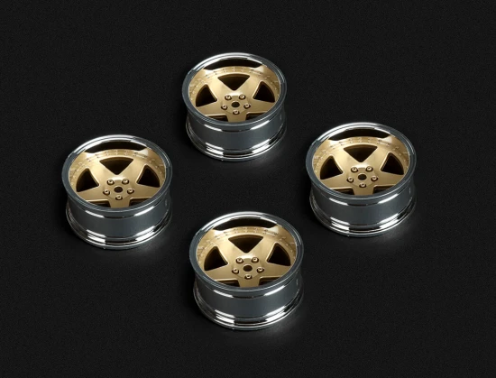 Louise RC/10 Drift 2 - 4 - 6 - 8mm Offset Wheels 5 S/Bronze