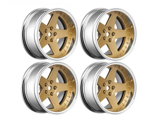 Louise RC/10 Drift 2 - 4 - 6 - 8mm Offset Wheels 5 S/Bronze