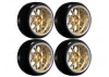 Louise RC/10 Drift 2 - 4 - 6 - 8mm Offset Set 15 /Bronze
