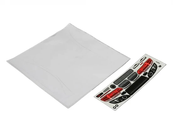 Louise RC 1:10 M3 Gt2 Clear Body (190mm)