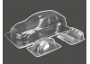 Louise RC 1:10 Wrx08 Hatchback(190mm)(Include Light Buckets)