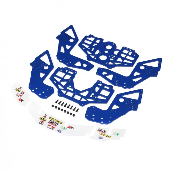 Chassis Plate Set - Blue: LMT 2.0