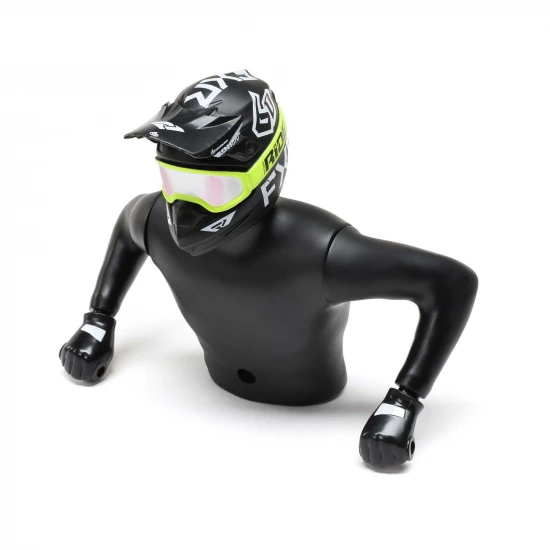 Rider Figure Upper - FXR - Yellow: Promoto-SM