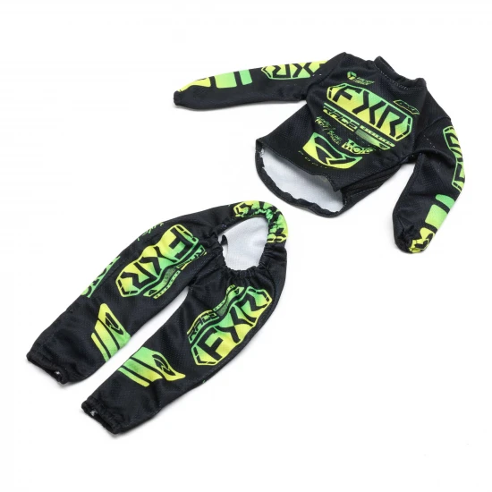 Rider Jersey Set - FXR Podium Gladiator - Black: Promoto-SM
