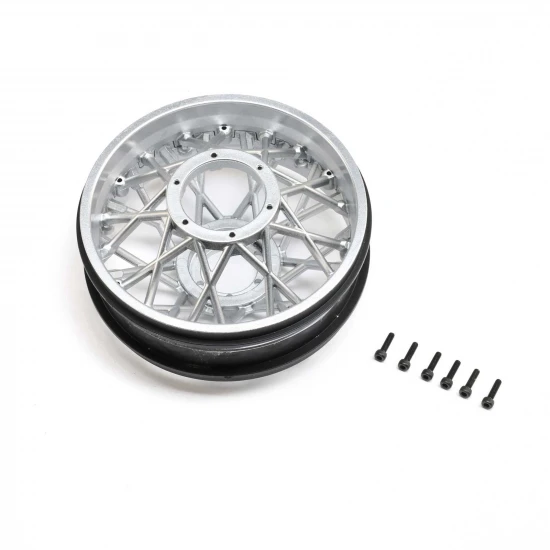 Rear Wheel Set - Satin Chrome: PM-SM