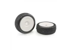 Matrix Blackhole Clay Super Soft 1:8 Buggy Pre-glued White Wheels (2)
