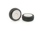 Matrix Blackhole Clay Medium 1:8 Buggy Pre-glued White Wheels (2)