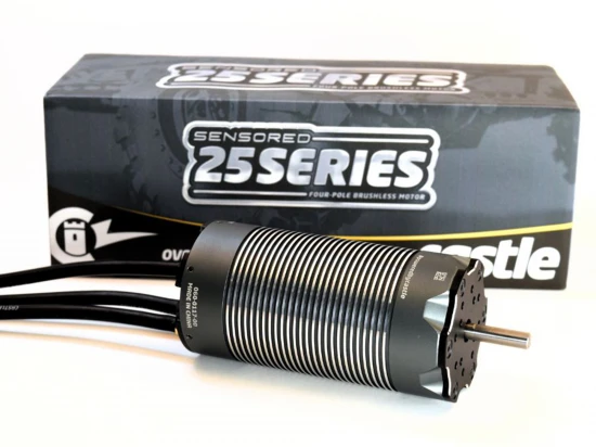 Motor - 4-Pole Sensored Brushless - 2535-680Kv