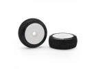 Matrix Red Giant Clay Super Soft 1:8 Buggy Pre-glued White Wheels (2)