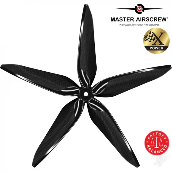 Master Airscrew 10x9 5X Power X-Class Giant Racing Drone Propeller  (CCW) Black