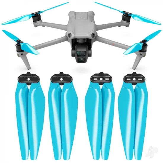 Master Airscrew DJI Air 3 STEALTH Upgrade Propellers - x4 Blue