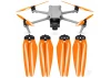 Master Airscrew DJI Air 3 STEALTH Upgrade Propellers - x4 Orange