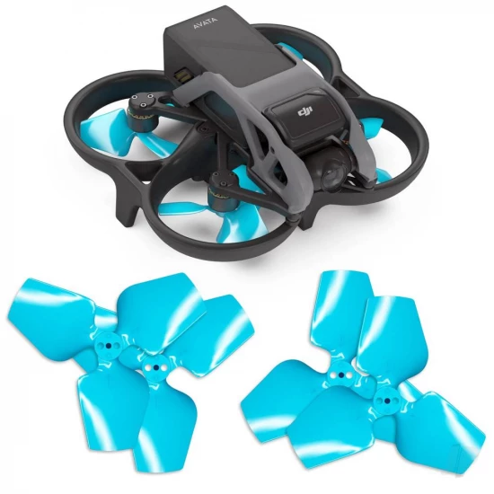 Master Airscrew DJI Avata 3-blade Upgrade Propeller Set - x4 Blue
