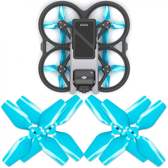 Master Airscrew DJI Avata 4-blade Upgrade Propeller Set - x4 Blue