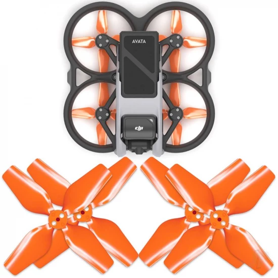 Master Airscrew DJI Avata 4-blade Upgrade Propeller Set - x4 Orange