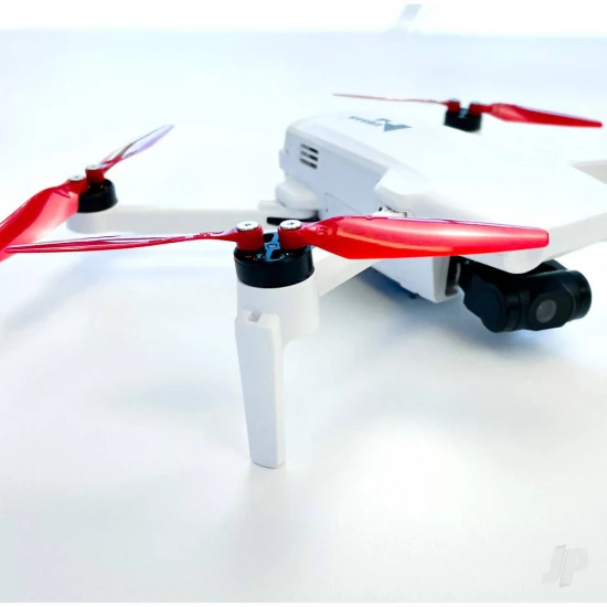 Master Airscrew Hubsan Zino Mini STEALTH Prop Set x4 Red