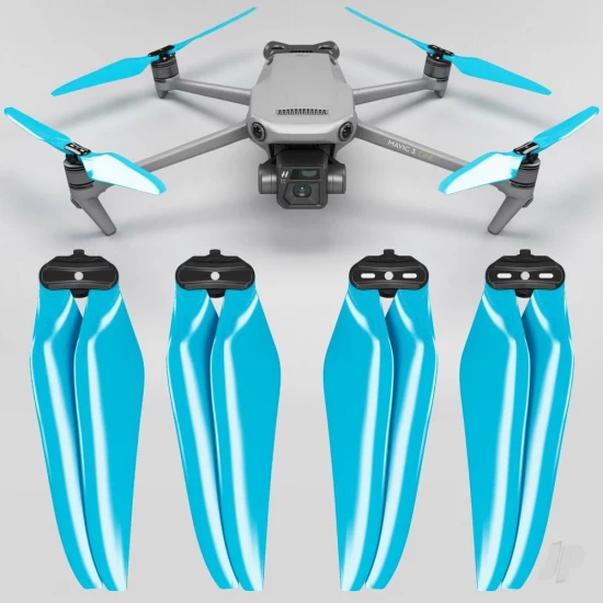 Master Airscrew 9.4x5.3 Mavic 3 Stealth Folding Propeller Set x4 Blue