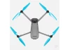 Master Airscrew 9.4x5.3 Mavic 3 Stealth Folding Propeller Set x4 Blue