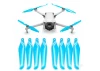 Master Airscrew DJI Mini 3 STEALTH Upgrade Propellers - x4 Blue
