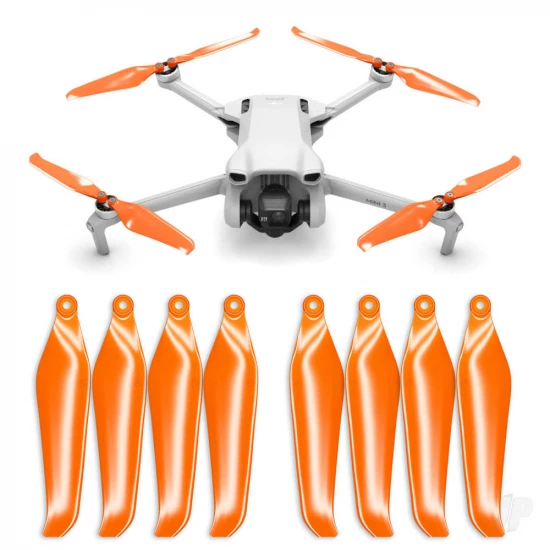 Master Airscrew DJI Mini 3 STEALTH Upgrade Propellers - x4 Orange