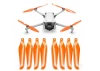 Master Airscrew DJI Mini 3 STEALTH Upgrade Propellers - x4 Orange