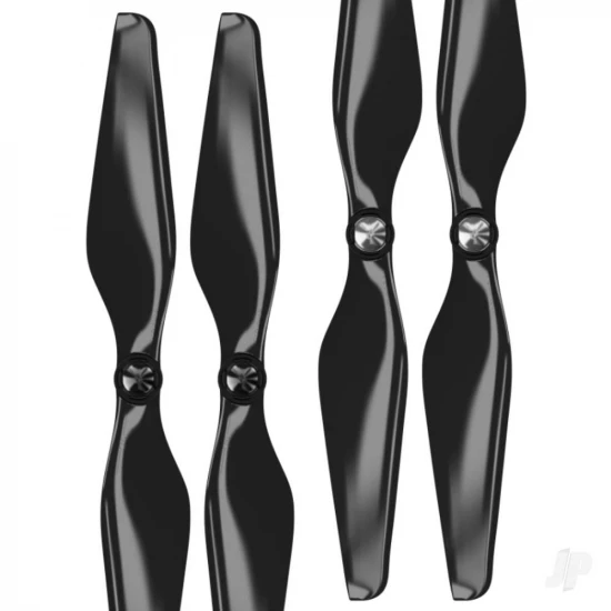 DJI Phantom Built-in Nut Upgrade Propellers - MR PH 9.4x5 Set x4 Black