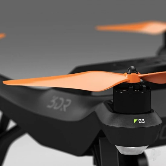 Master Airscrew MR-SL - 10x4.5 Prop C Set x4 Black, Built-in Nut for 3DR SOLO