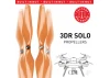 Master Airscrew MR-SL - 10x4.5 Prop C Set x4 Orange, Built-in Nut for 3DR SOLO