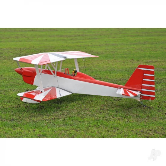 Max-Thrust Double Trouble - Balsa Pro Built - Red