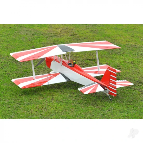 Max-Thrust Double Trouble - Balsa Pro Built - Red