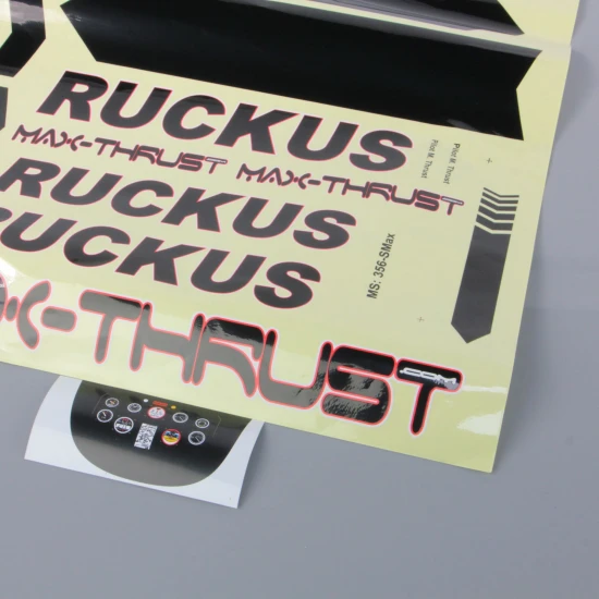 Max-Thrust Decal set (for MAXB-RUCKUS-R)