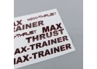 Max-Thrust Decal set (for MAXB-TRNR-R)
