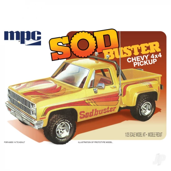 MPC 1981 Chevy Stepside Pickup Sod Buster