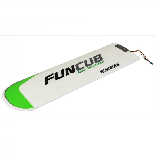 Multiplex RR FunCub NG Left Wing (with RC and Green Decal)